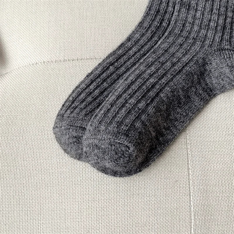 chaussettes laine de cashemire thermiques
