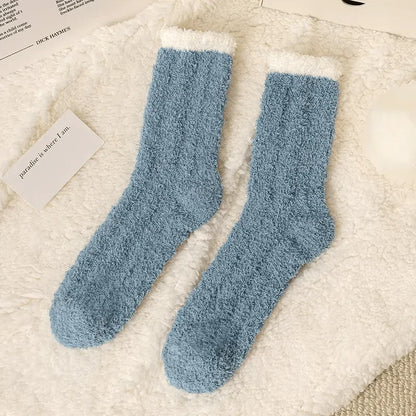 Chaussettes Fluffy ultra-douces : chaleur, confort et style - Moonight Homewear5