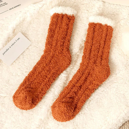 Chaussettes Fluffy ultra-douces : chaleur, confort et style - Moonight Homewear6