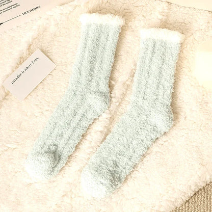 Chaussettes Fluffy ultra-douces : chaleur, confort et style - Moonight Homewear11