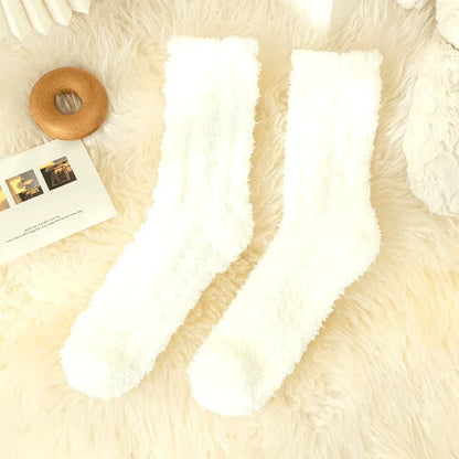Chaussettes Fluffy ultra-douces : chaleur, confort et style - Moonight Homewear14