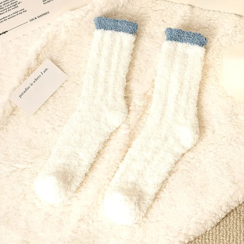 Chaussettes Fluffy ultra-douces : chaleur, confort et style - Moonight Homewear15
